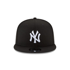 New York Yankees Basic Black and White 9FIFTY Snapback Hat