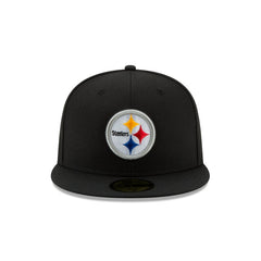 Pittsburgh Steelers Black 59FIFTY Fitted Hat