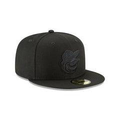 Baltimore Orioles Blackout Basic 59FIFTY Fitted Hat