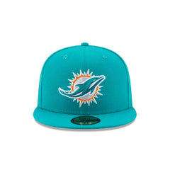 Miami Dolphins Teal 59FIFTY Fitted Hat