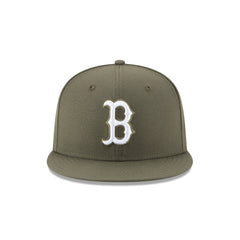 Boston Red Sox Olive 59FIFTY Fitted Hat