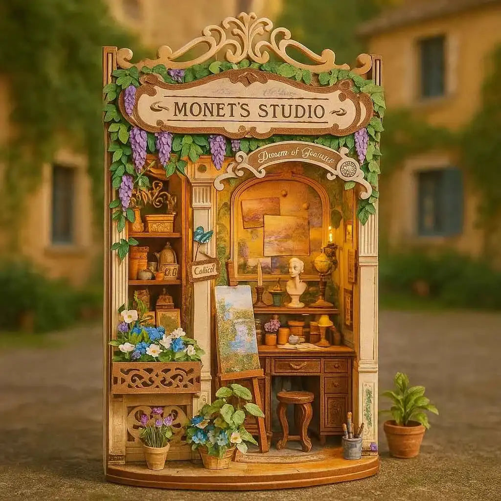 Monet's Impression DIY Book Nook Kit